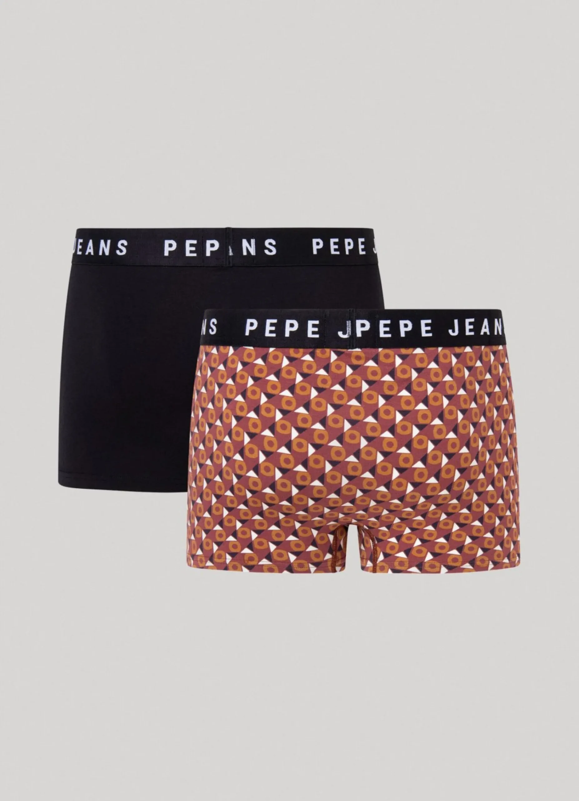 Homem Pepe Jeans Underwear>2Pack Boxers Padrao Geometrico
