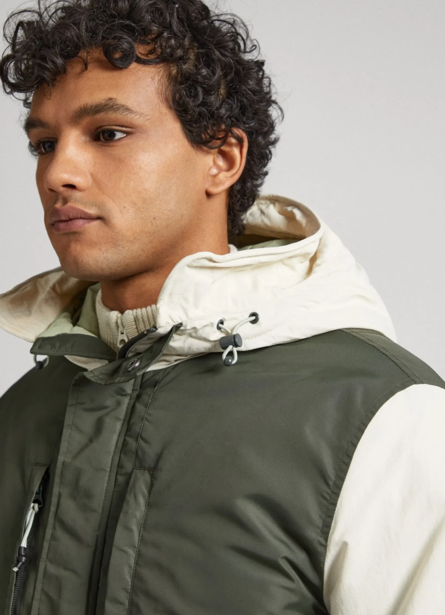 Homem Pepe Jeans Casaco E Jaquetas>Parka Color Block Com Capuz