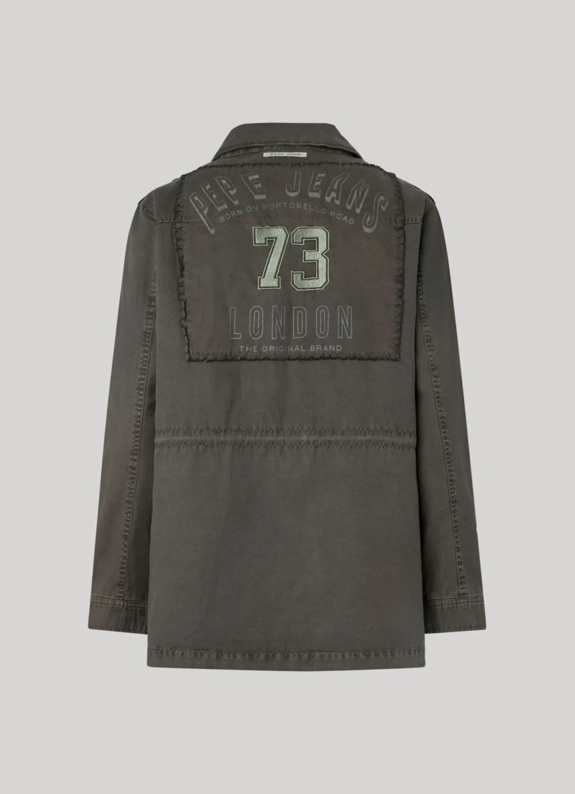 Mulher Pepe Jeans Casaco E Jaquetas>Parka De Algodao Gola Alta