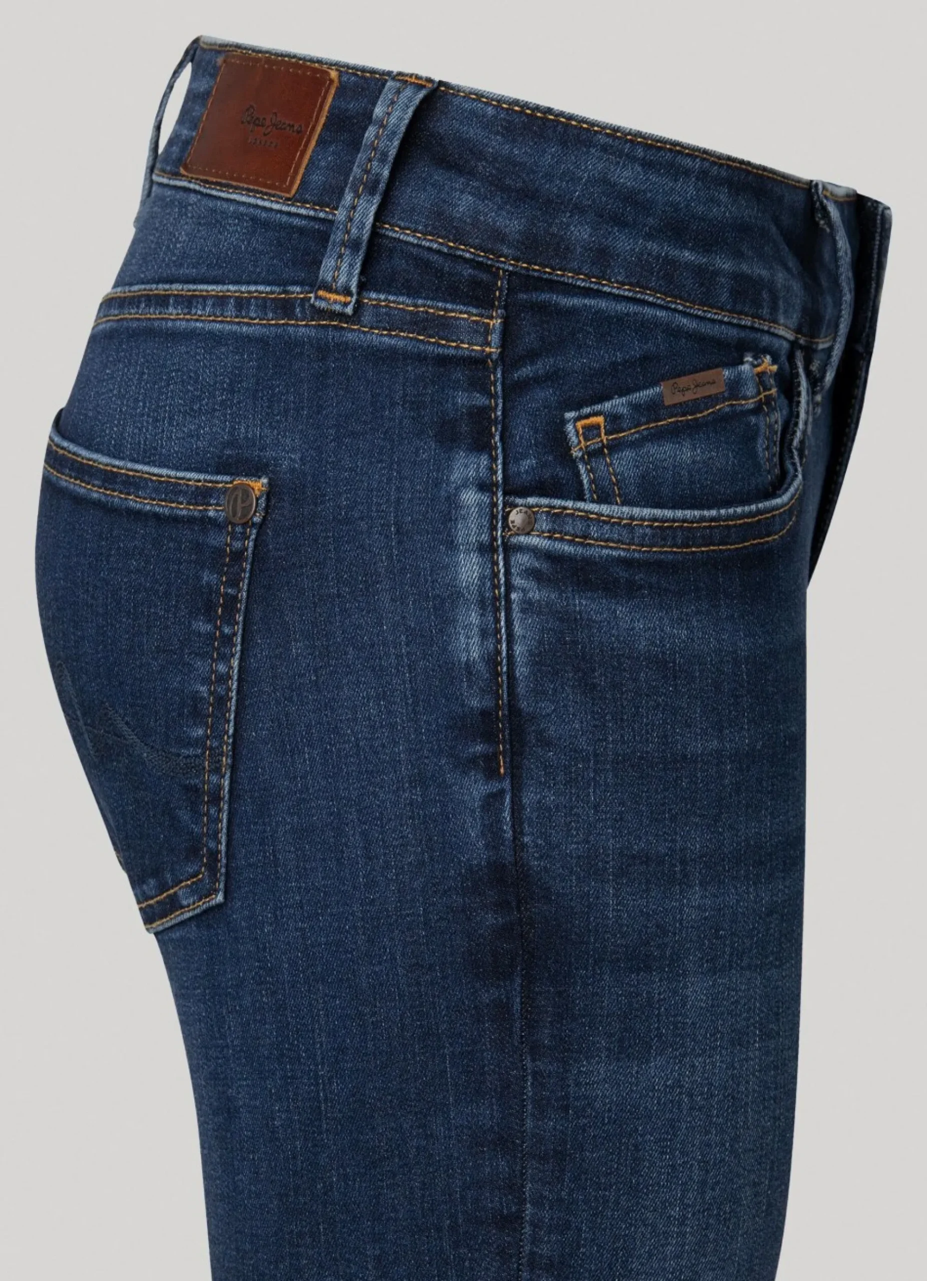 Mulher Pepe Jeans Skinny>Pixie Skinny Fit Mid Rise Jeans