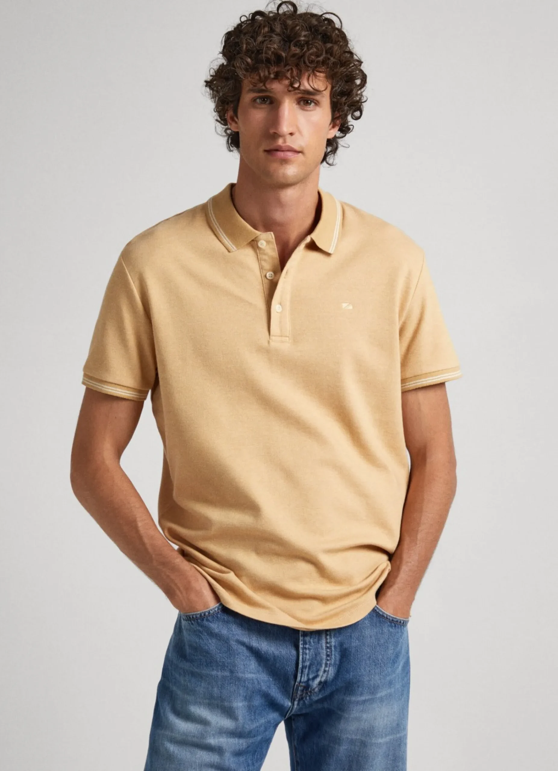Homem Pepe Jeans Polos>Polo Com Logo Bandeira