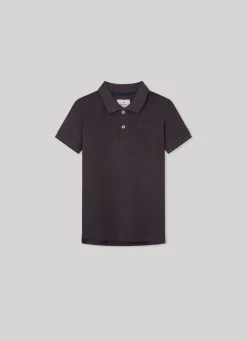 Rapaz Pepe Jeans Polos E Camisas>Polo Piquet De Algodao Logo Bordado