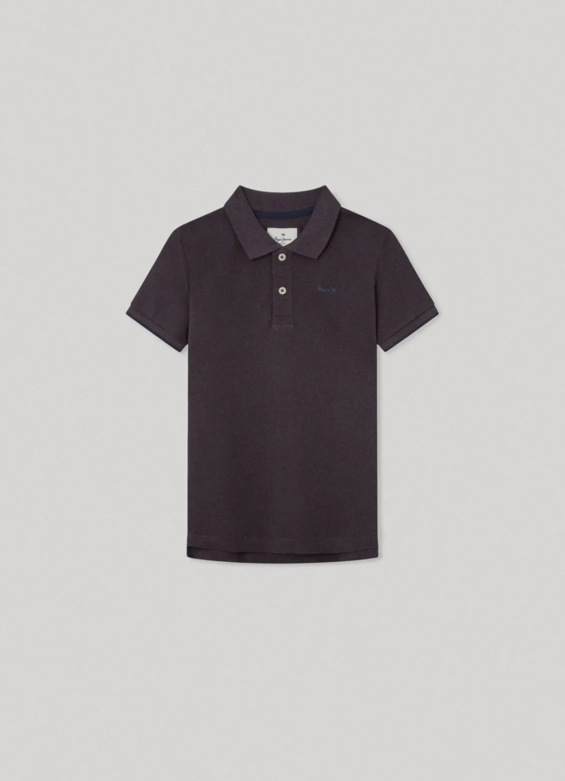 Rapaz Pepe Jeans Polos E Camisas>Polo Piquet De Algodao Logo Bordado