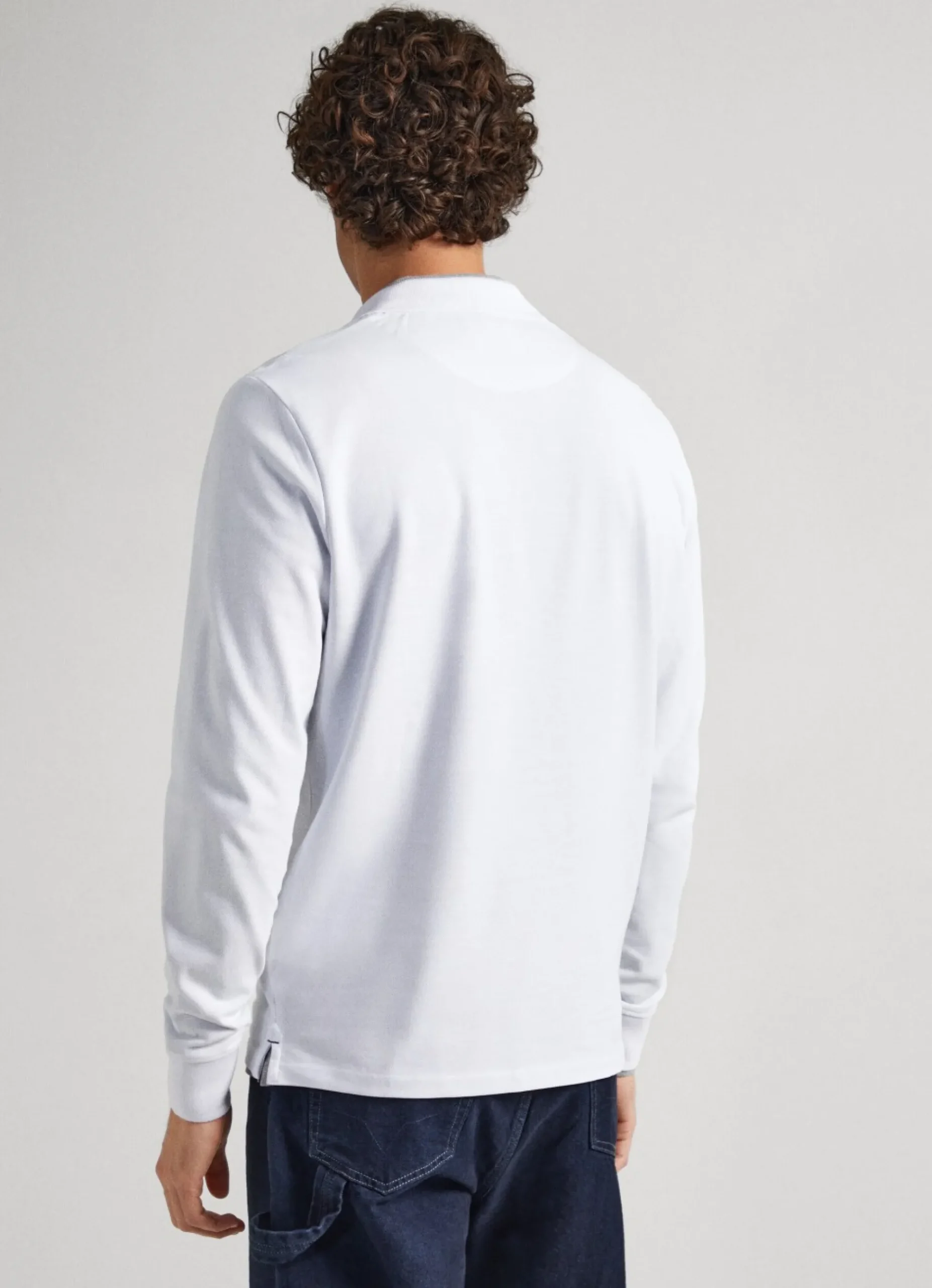 Homem Pepe Jeans Polos>Polo Piquet Logo Bandeira Bordada