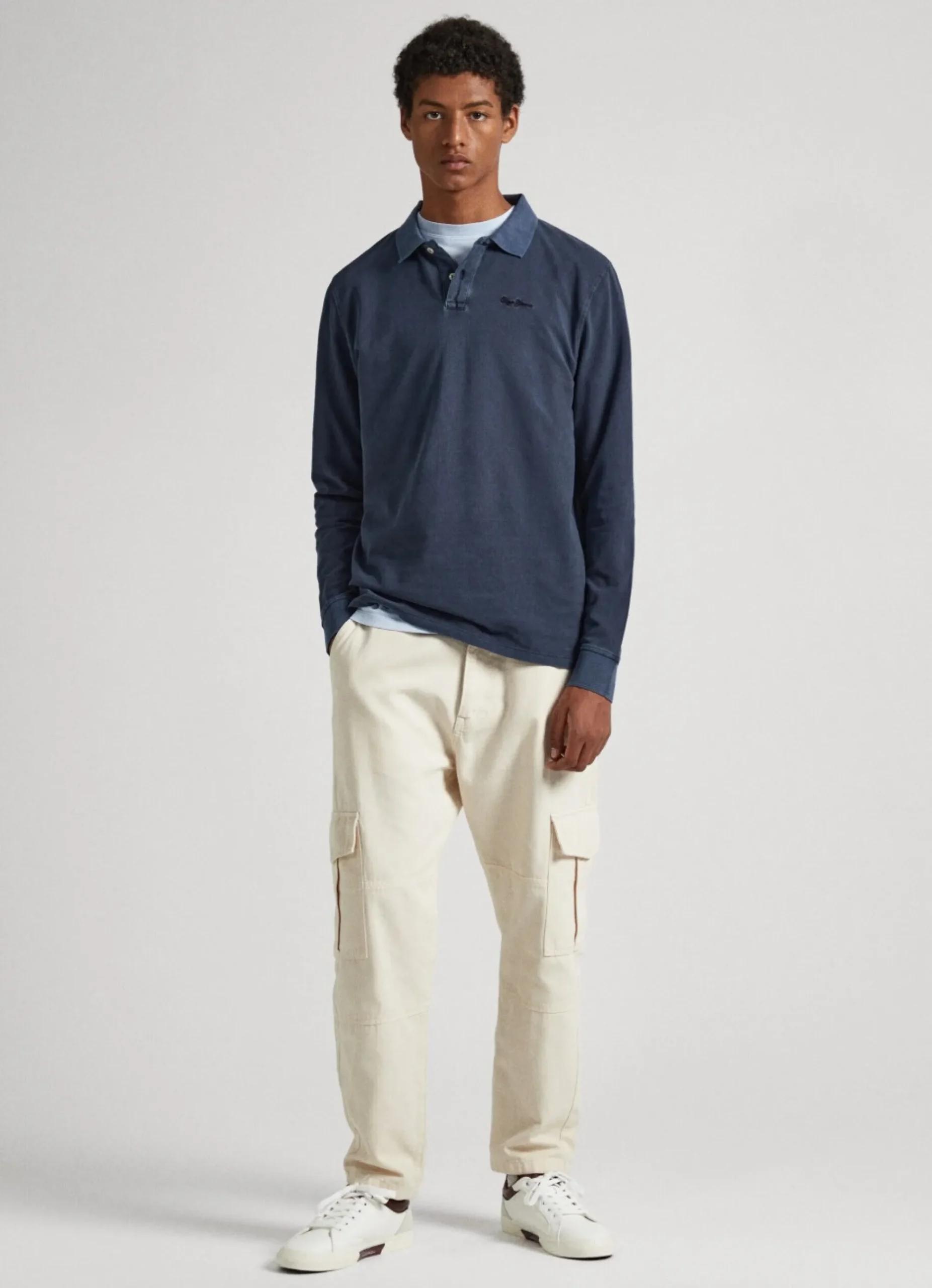 Homem Pepe Jeans Polos>Polo Piquet Logo Bordado