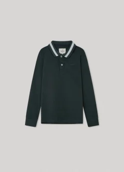 Rapaz Pepe Jeans Polos E Camisas>Polo Piquet Logo Bordado