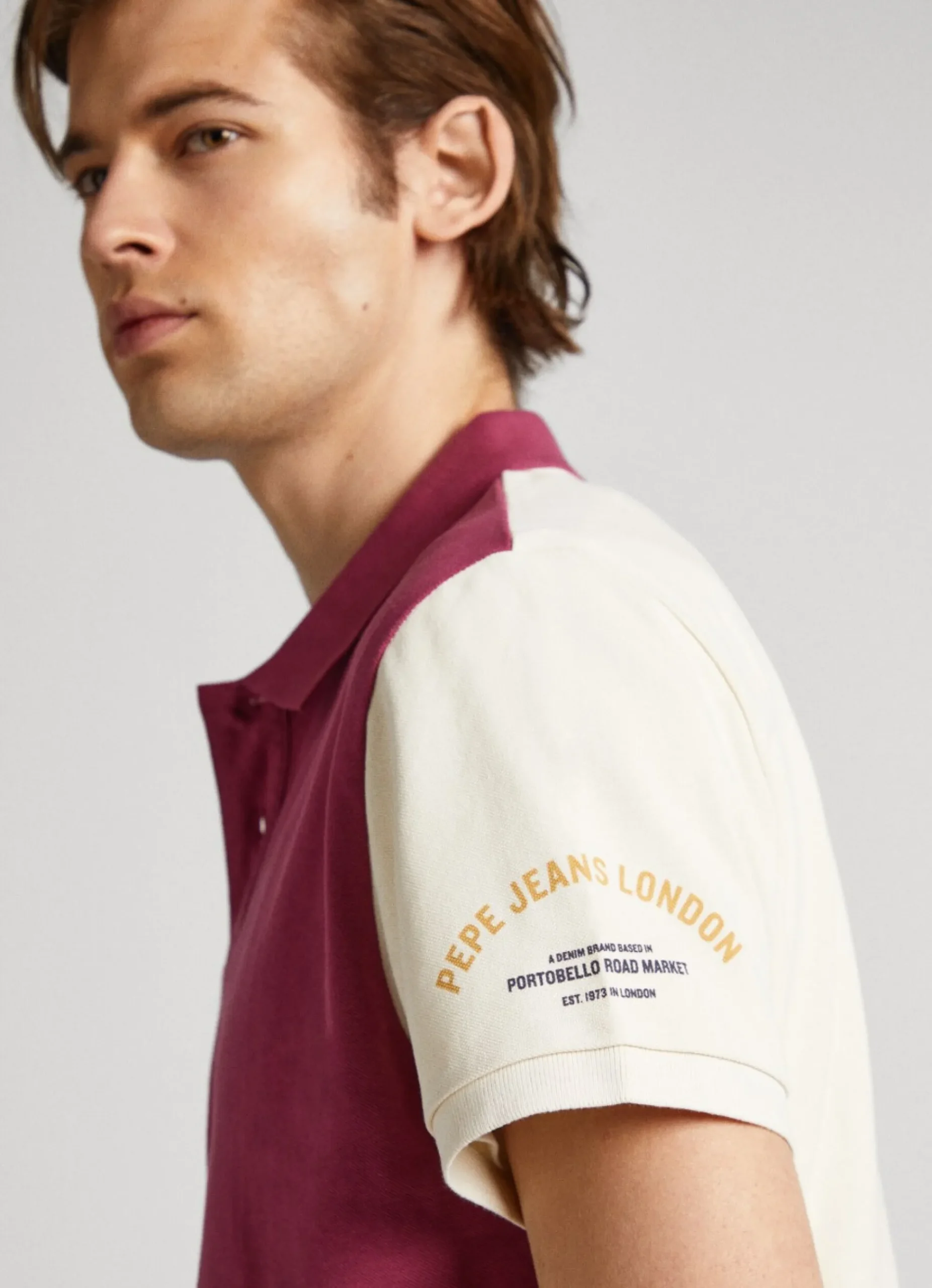 Homem Pepe Jeans Polos>Polo Poquet Color Block