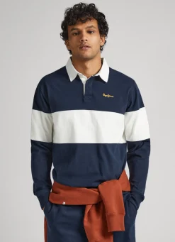 Homem Pepe Jeans Polos>Polo Rugby Logo Bordado