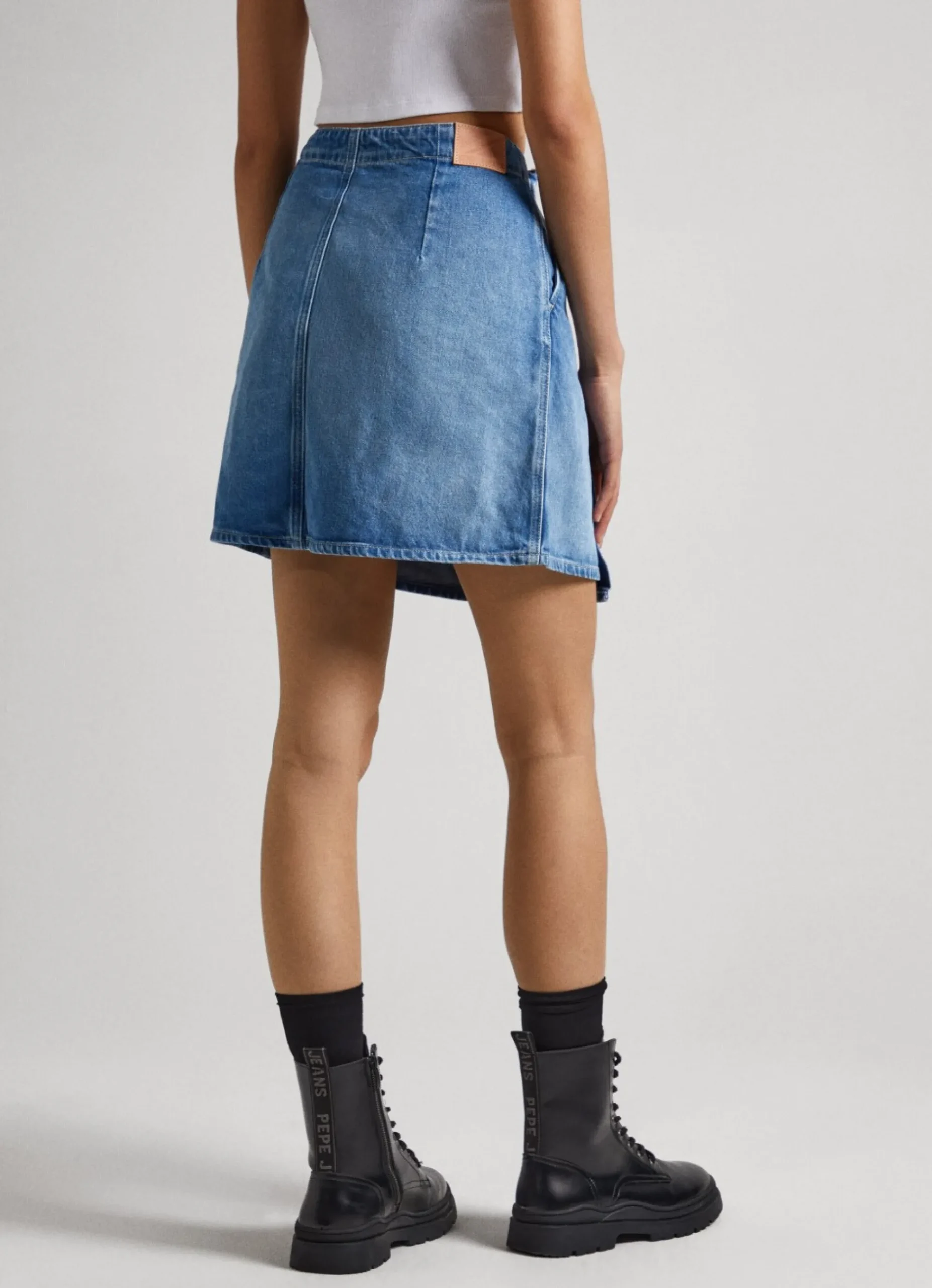 Mulher Pepe Jeans Saias E Calções>Saia Assimetrica