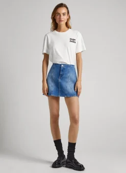 Mulher Pepe Jeans Saias E Calções>Saia Regular Fit