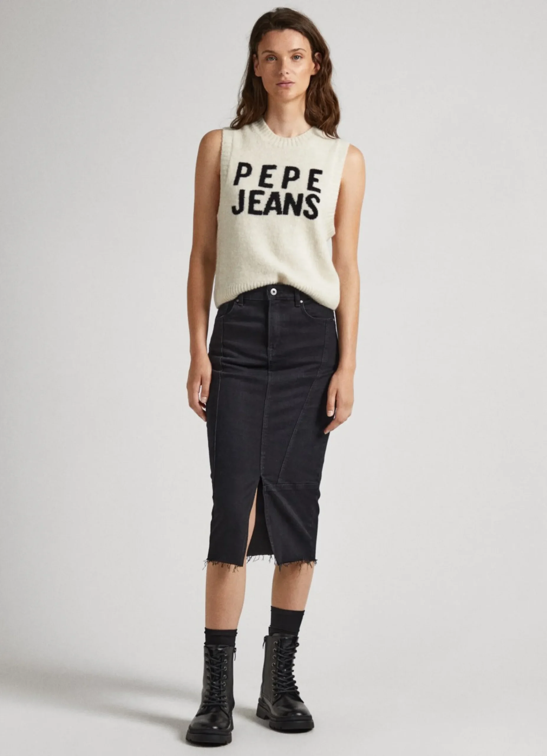 Mulher Pepe Jeans Saias E Calções>Saia Regular Fit