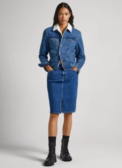 Mulher Pepe Jeans Saias E Calções>Saia Regular Fit