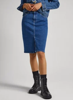 Mulher Pepe Jeans Saias E Calções>Saia Regular Fit
