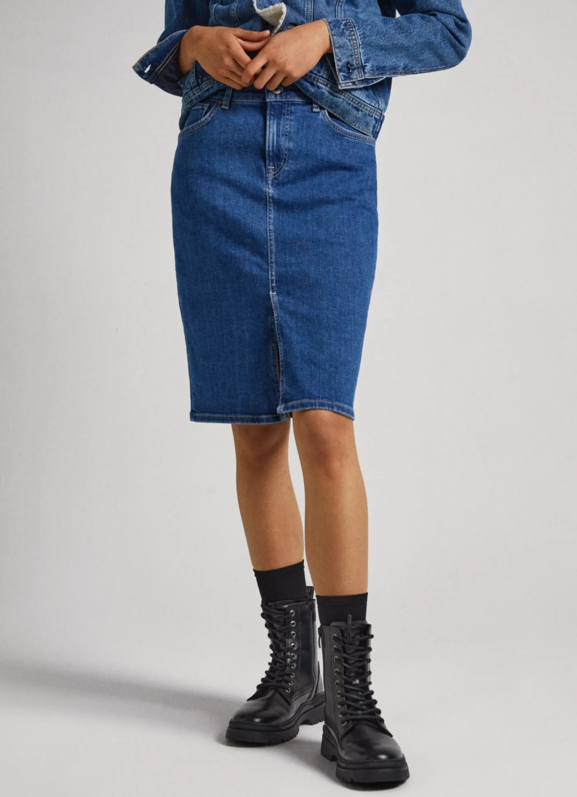 Mulher Pepe Jeans Saias E Calções>Saia Regular Fit