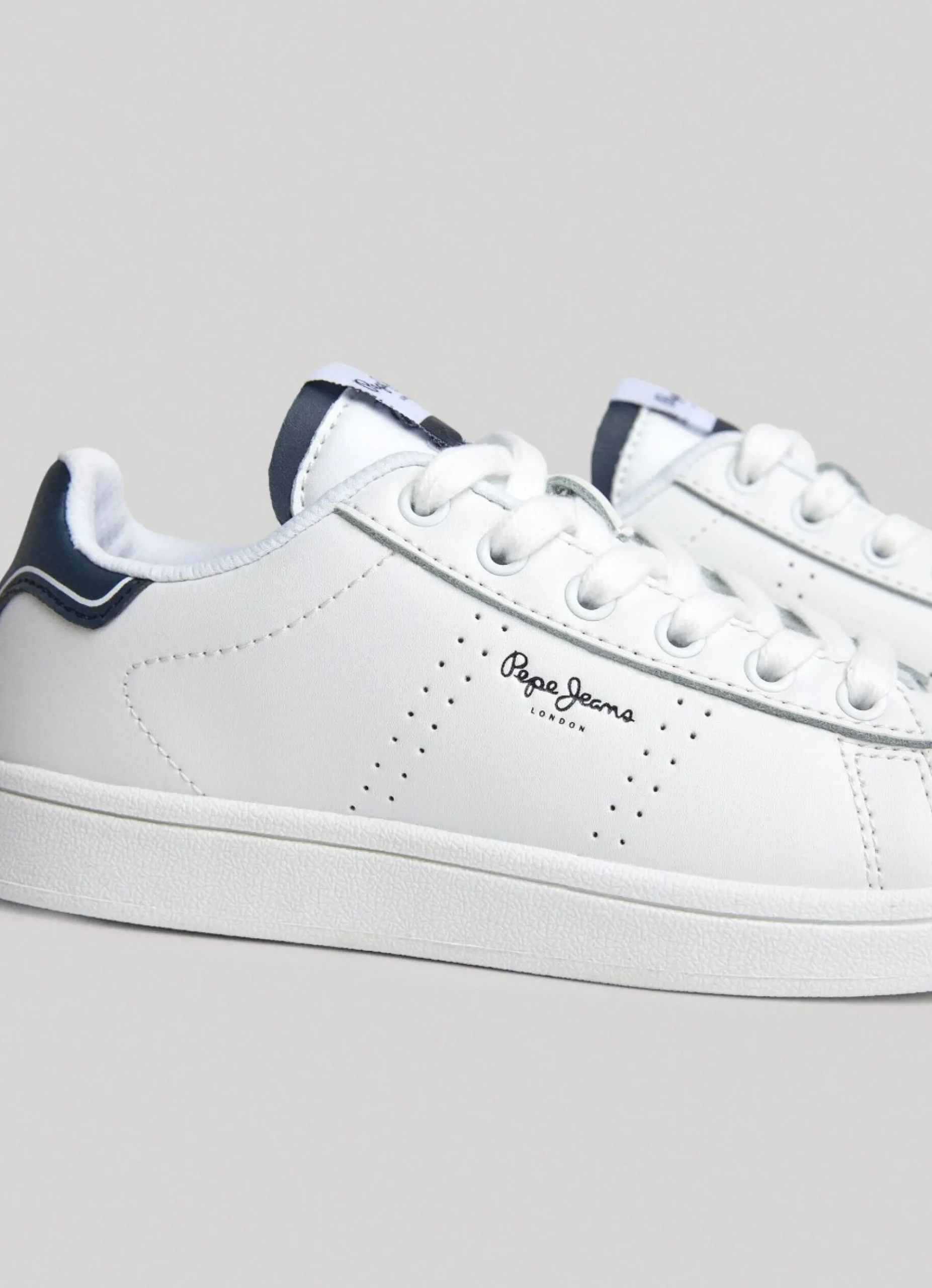 Rapaz Pepe Jeans Calçado>Sapatilhas De Couro Player Basic