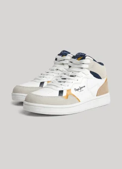 Rapaz Pepe Jeans Calçado>Sapatilhas De Couro Player Britboot