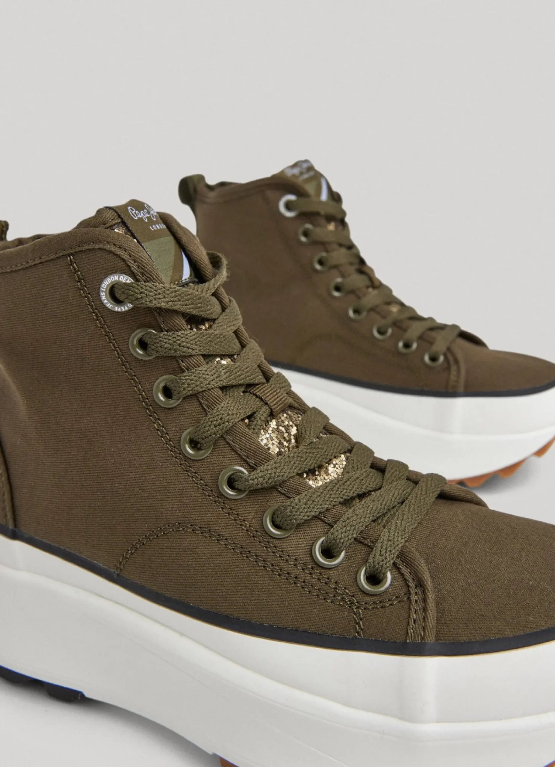 Mulher Pepe Jeans Sapatilhas>Sapatilhas Lona Woking Jones