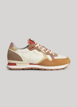 Mulher Pepe Jeans Sapatilhas>Sapatilhas Running Brit Print Lux