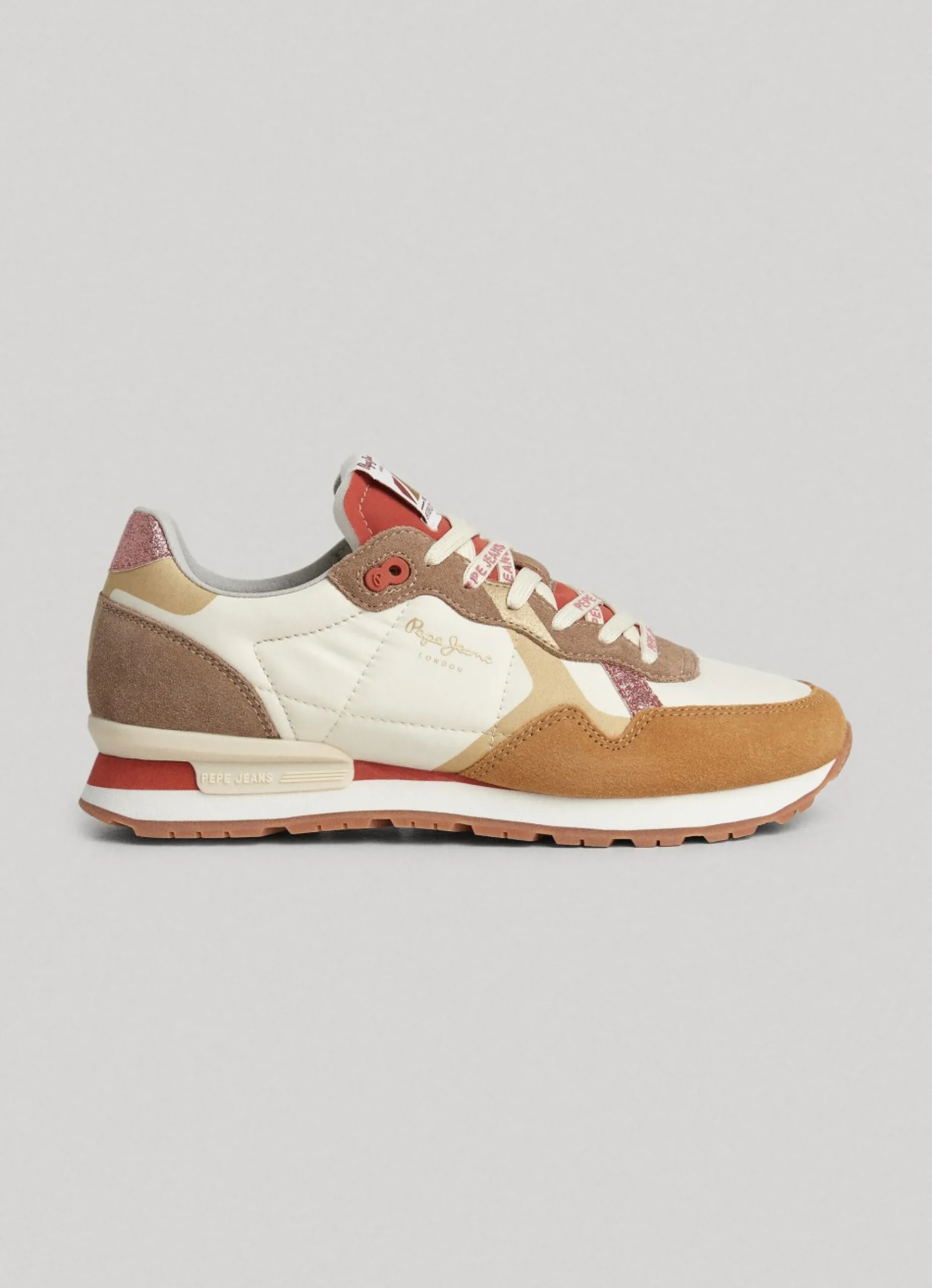 Mulher Pepe Jeans Sapatilhas>Sapatilhas Running Brit Print Lux