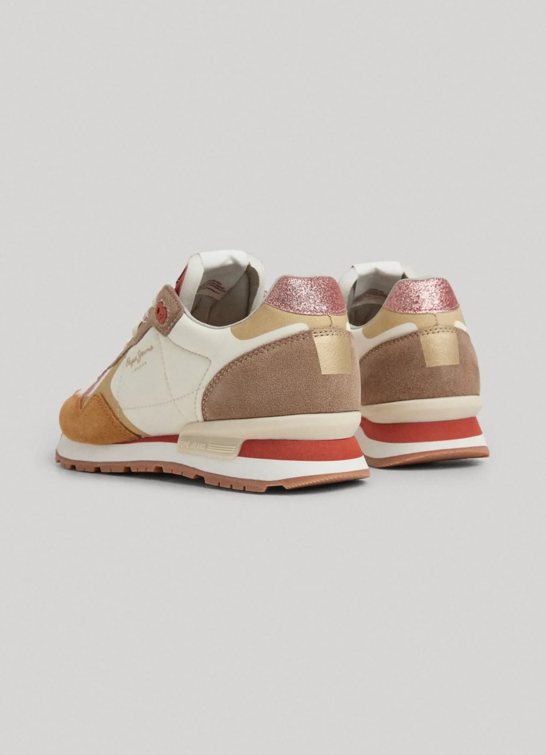 Mulher Pepe Jeans Sapatilhas>Sapatilhas Running Brit Print Lux