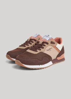 Mulher Pepe Jeans Sapatilhas>Sapatilhas Running London Tawny
