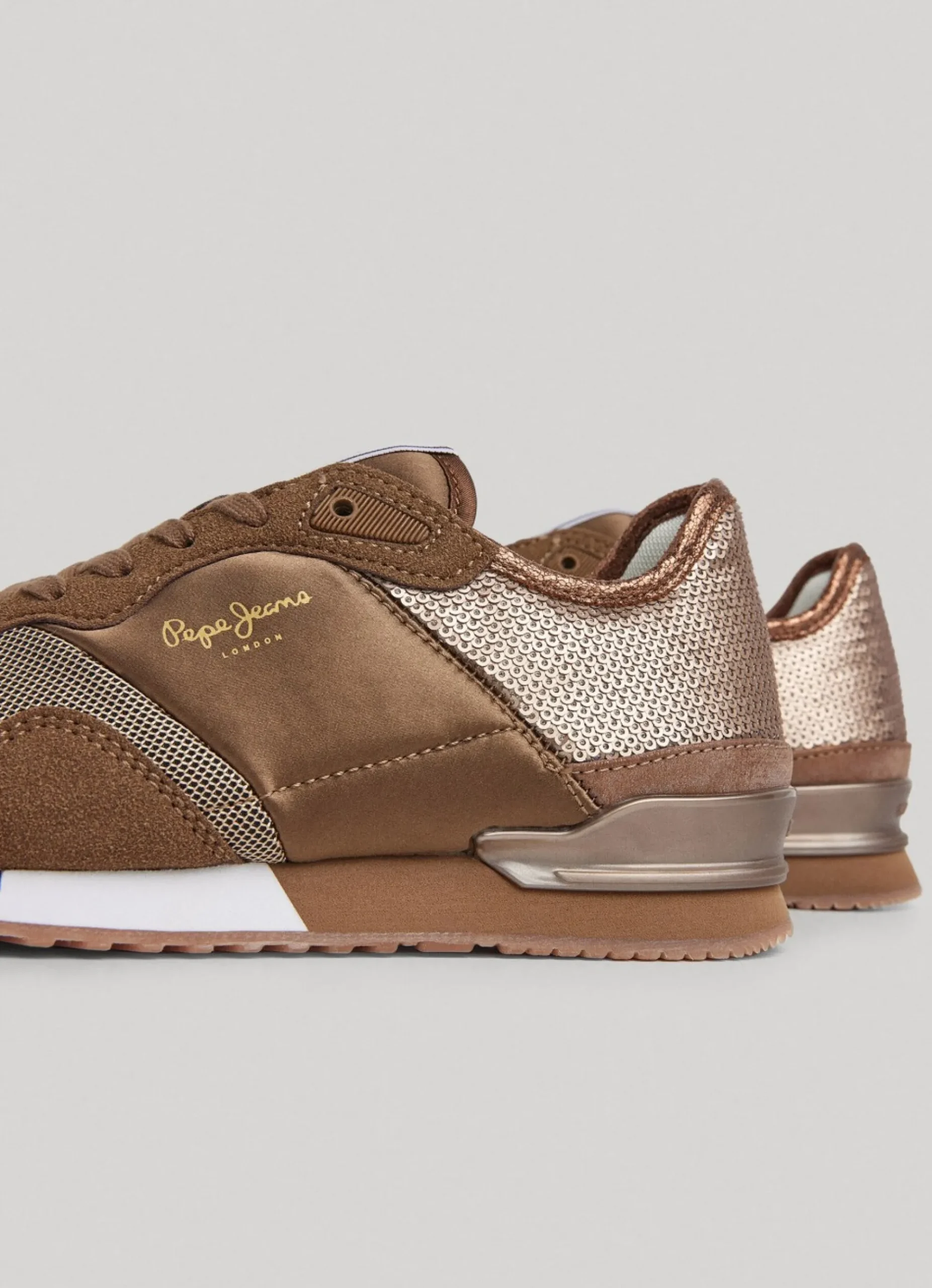 Mulher Pepe Jeans Sapatilhas>Sapatilhas Running London Sequins
