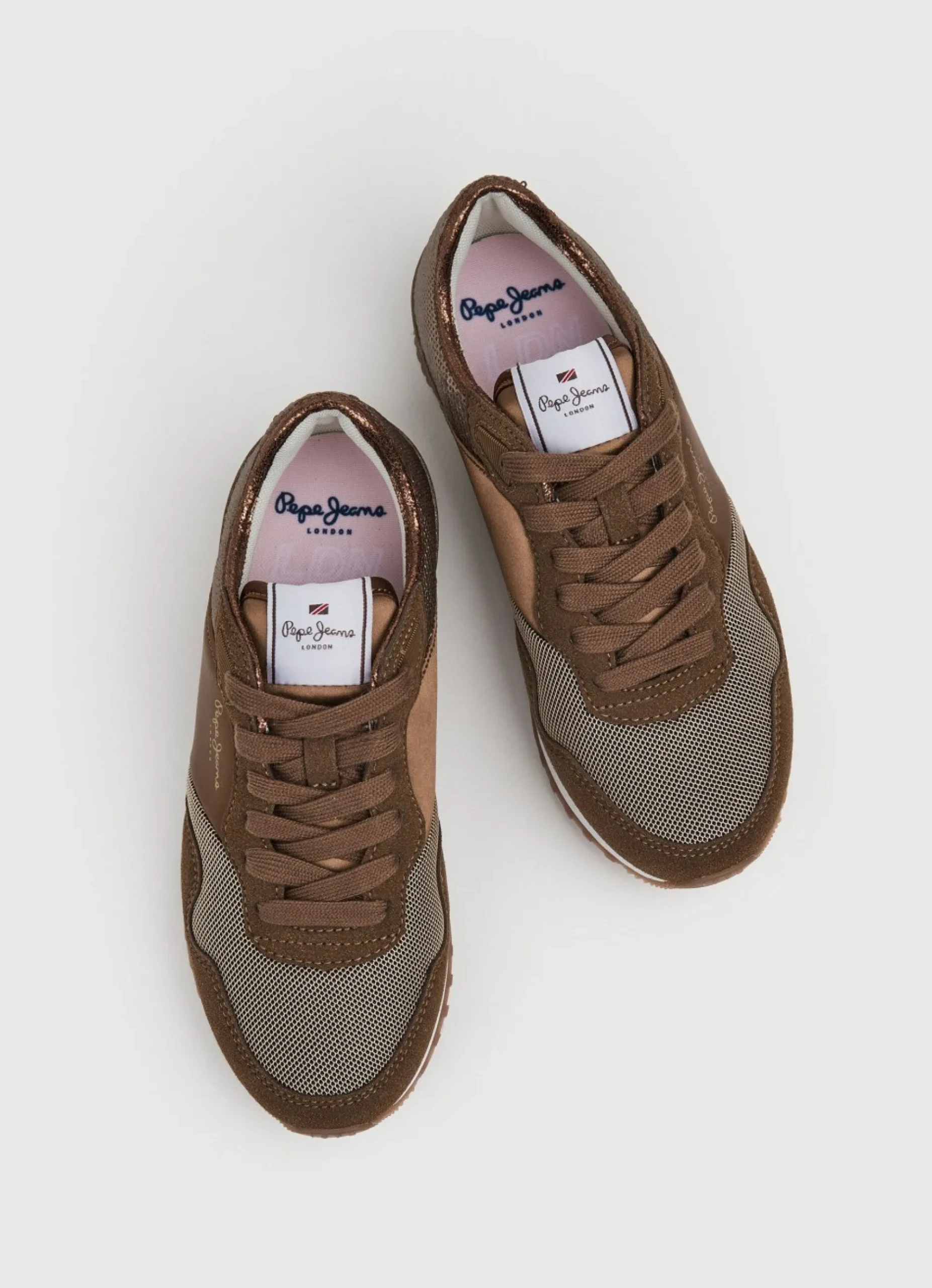 Mulher Pepe Jeans Sapatilhas>Sapatilhas Running London Sequins