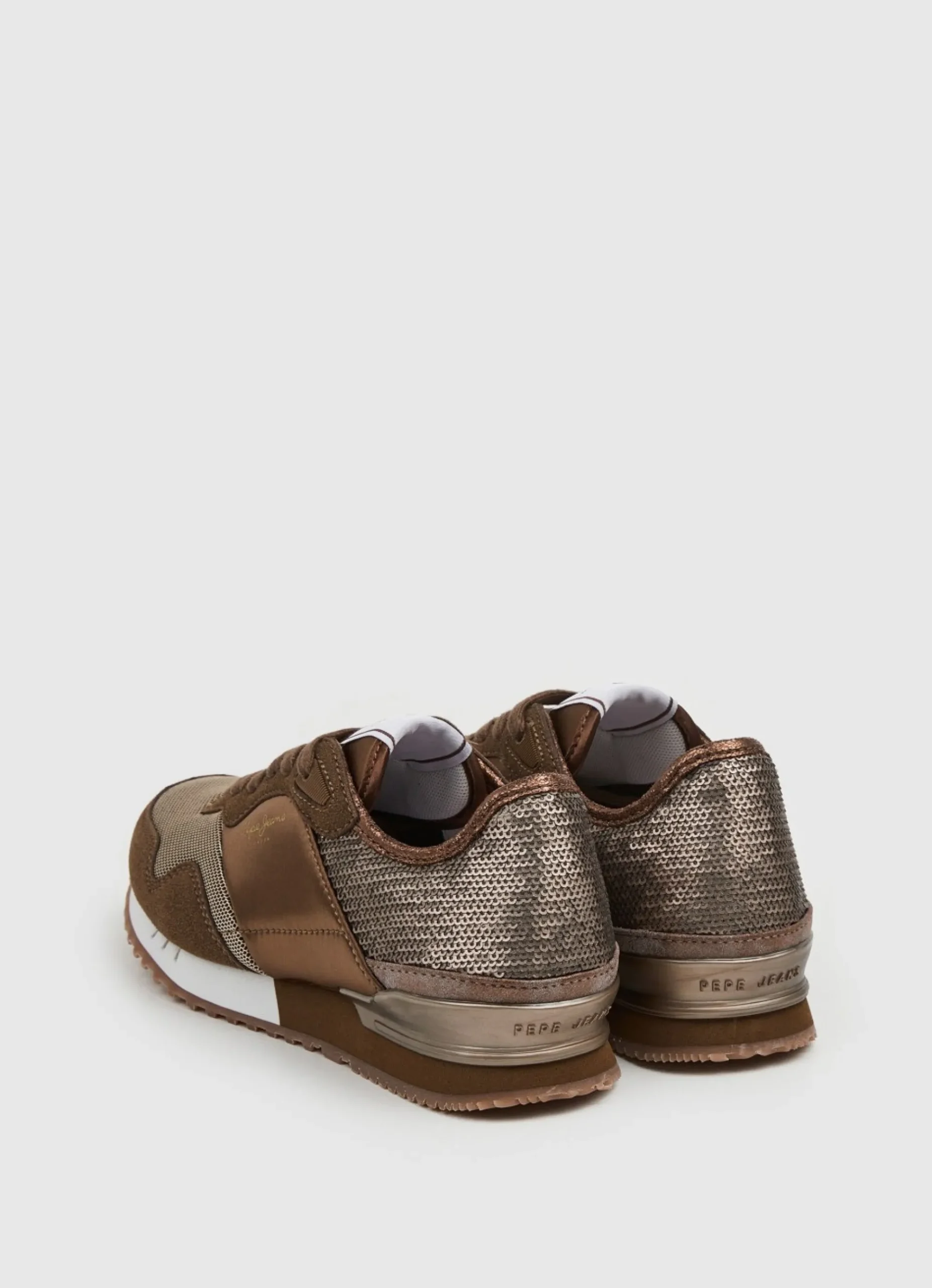 Mulher Pepe Jeans Sapatilhas>Sapatilhas Running London Sequins