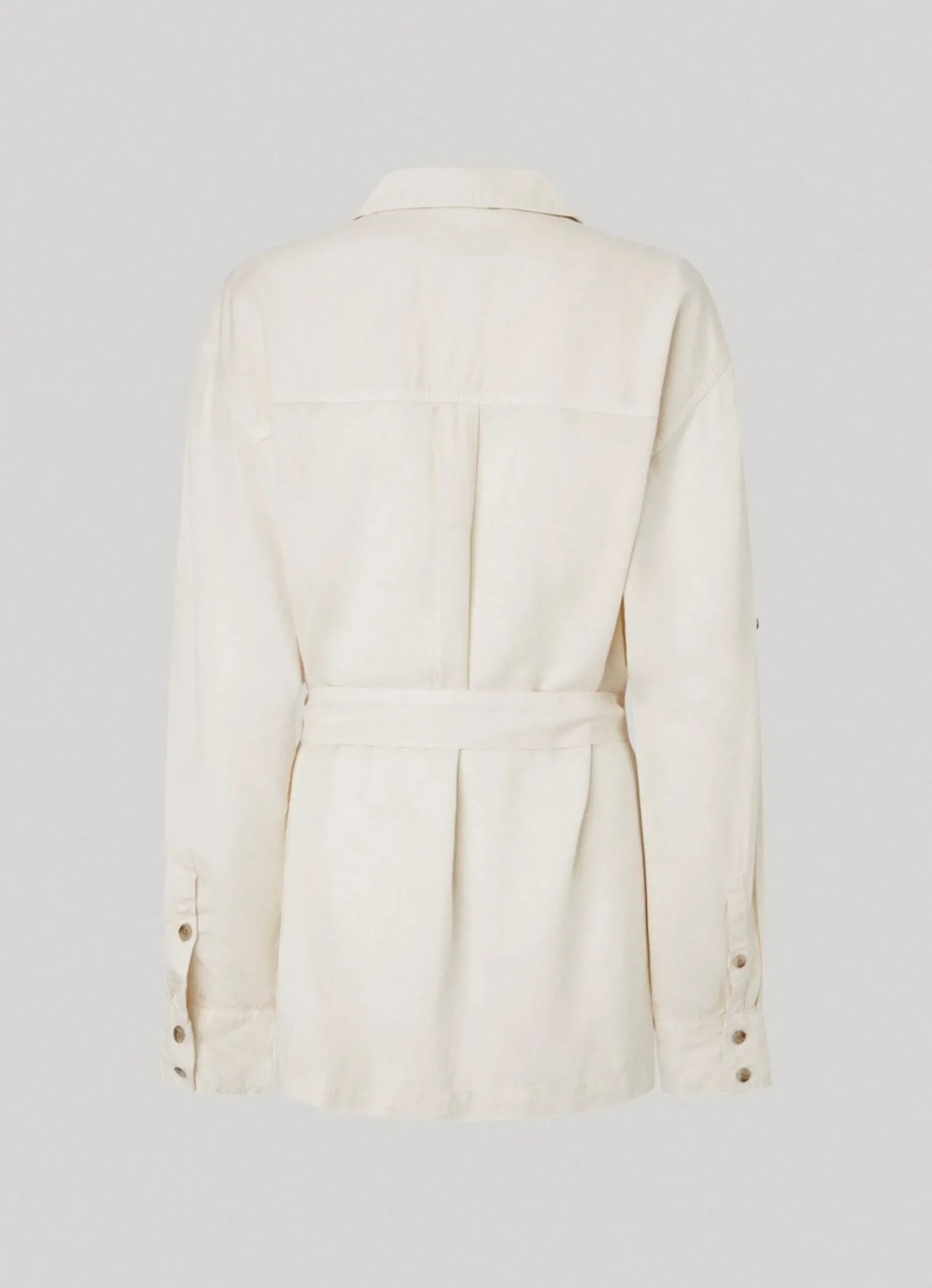 Mulher Pepe Jeans Camisas E Blusas>Sobrecamisa Comprida Relaxed Fit