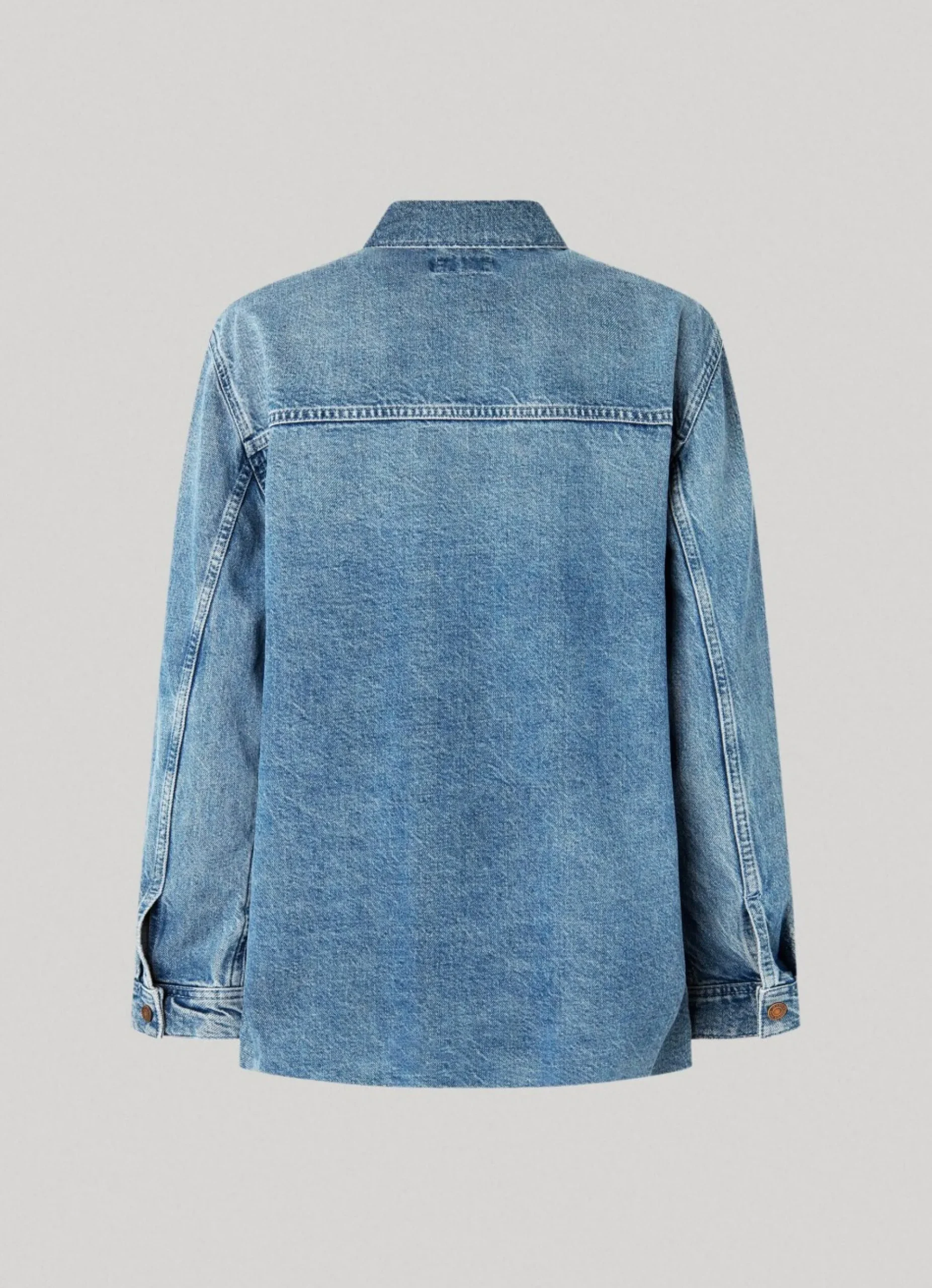 Mulher Pepe Jeans Camisas E Blusas>Sobrecamisa Regular Fit