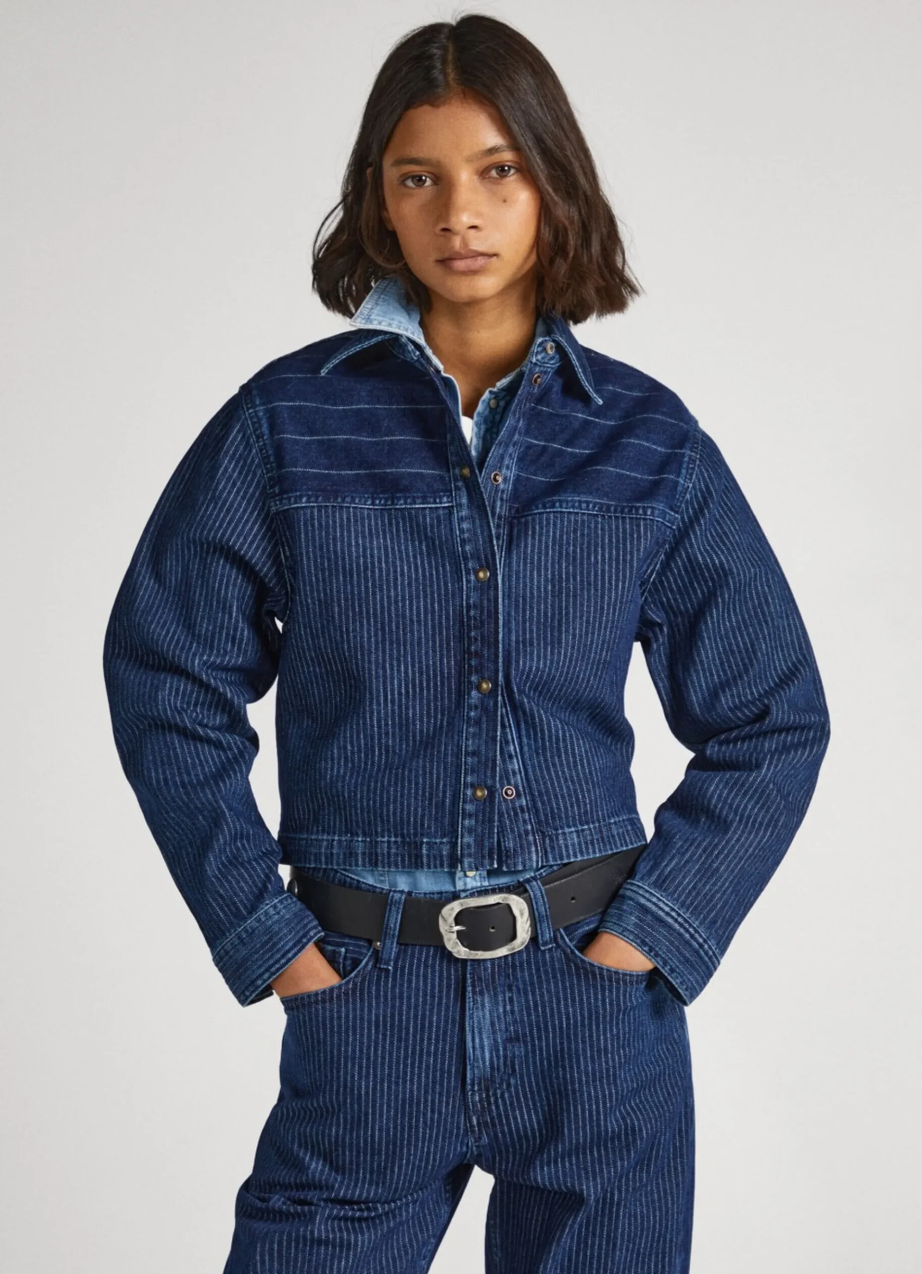 Mulher Pepe Jeans Camisas E Blusas>Sobrecamisa Regular Fit