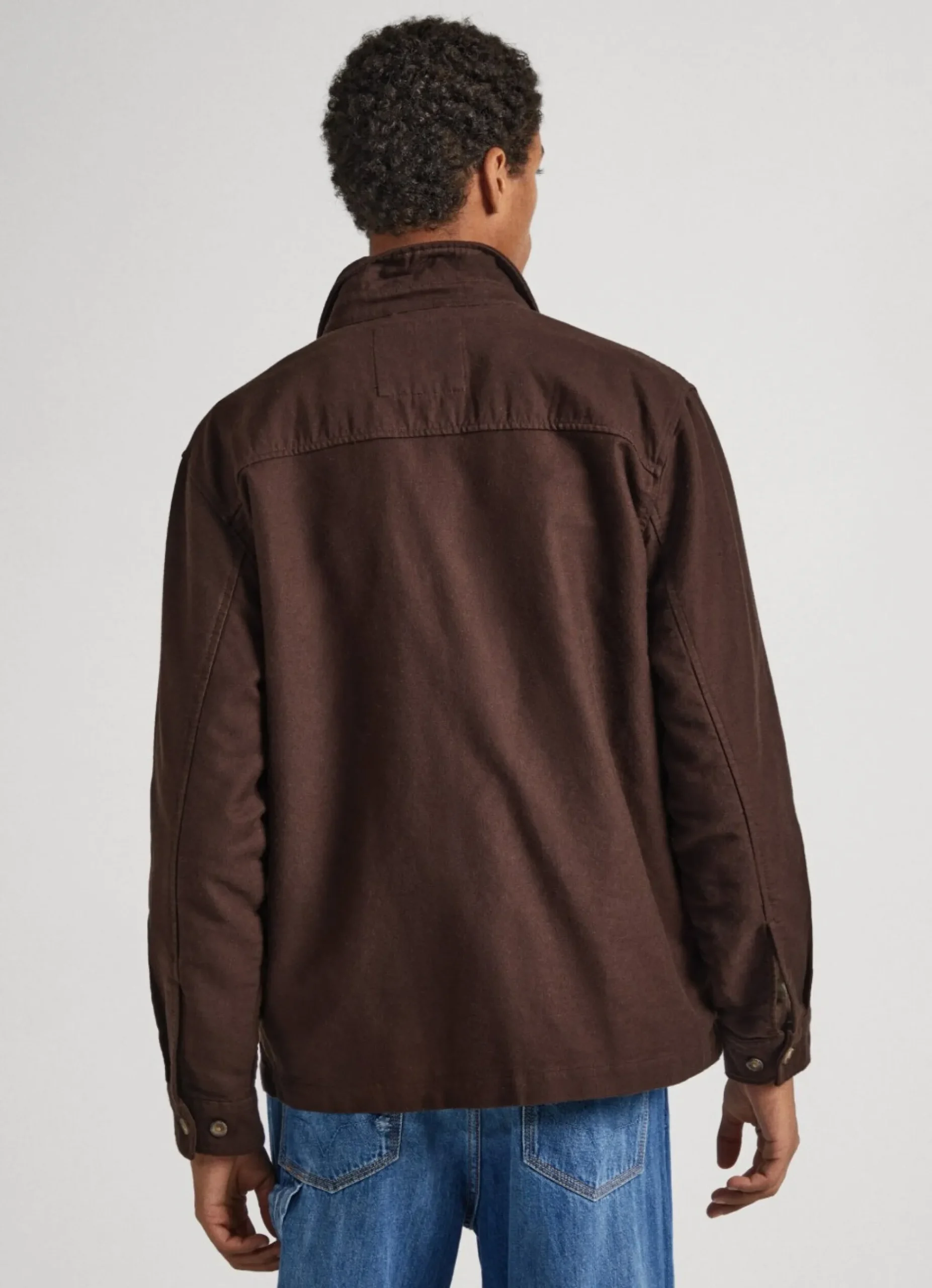 Homem Pepe Jeans Camisas>Sobrecamisa Sarja Algodao