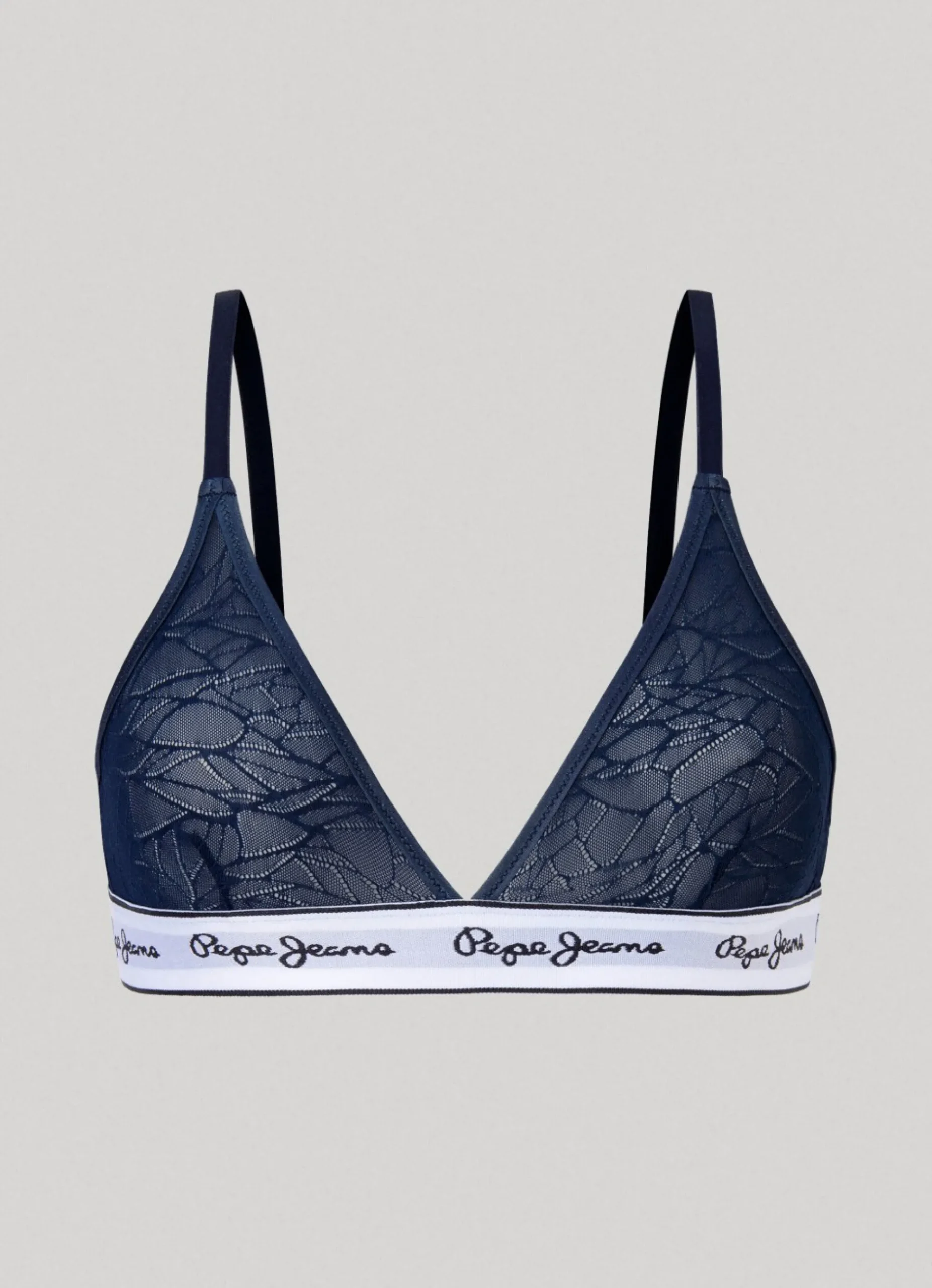Mulher Pepe Jeans Underwear>Sutia De Malha Semi-Transparente