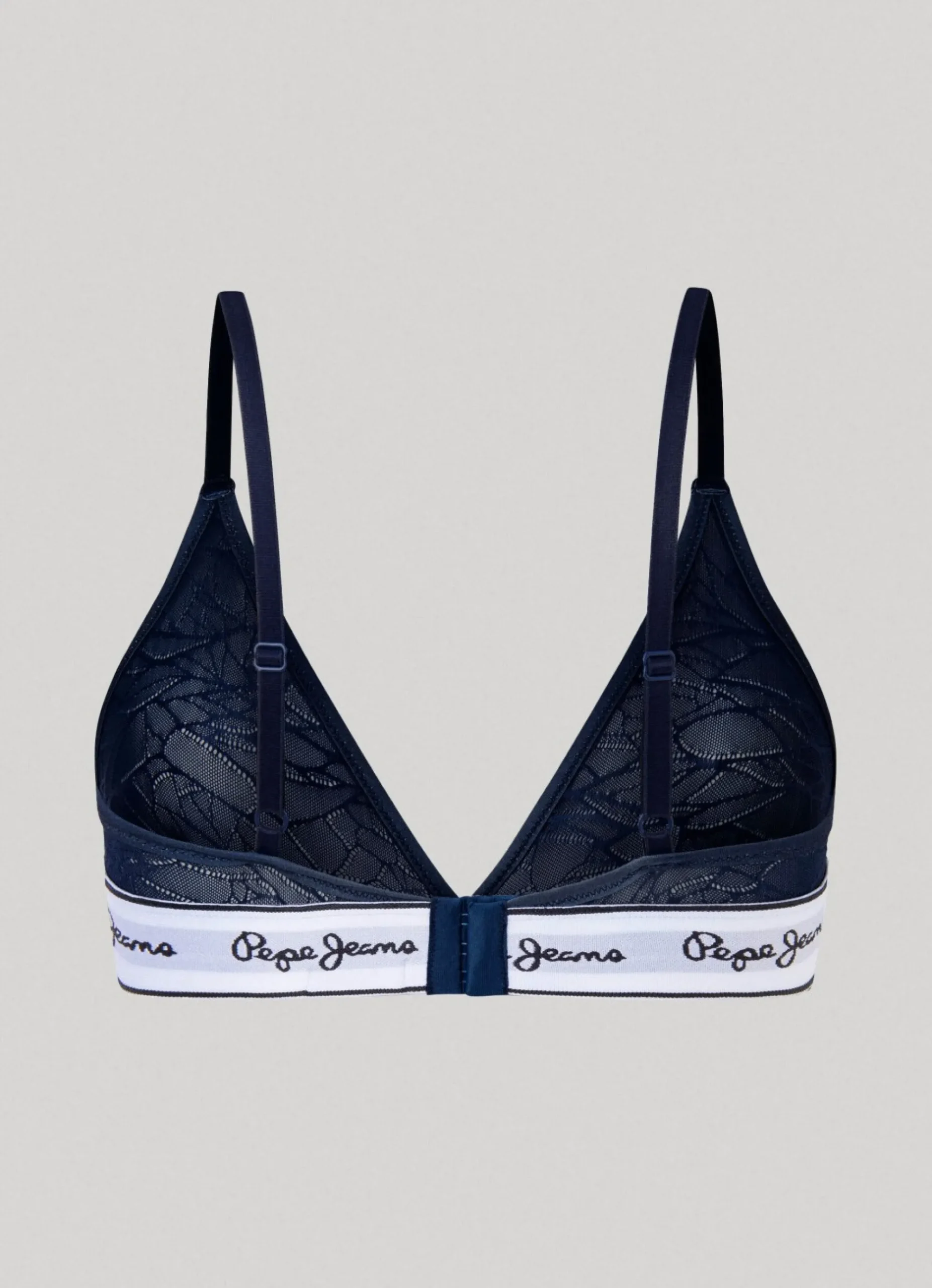 Mulher Pepe Jeans Underwear>Sutia De Malha Semi-Transparente