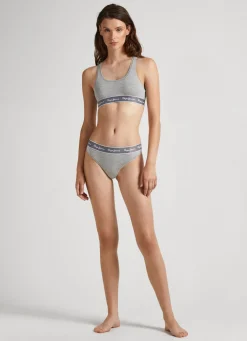 Mulher Pepe Jeans Underwear>Sutia Desportivo De Algodao