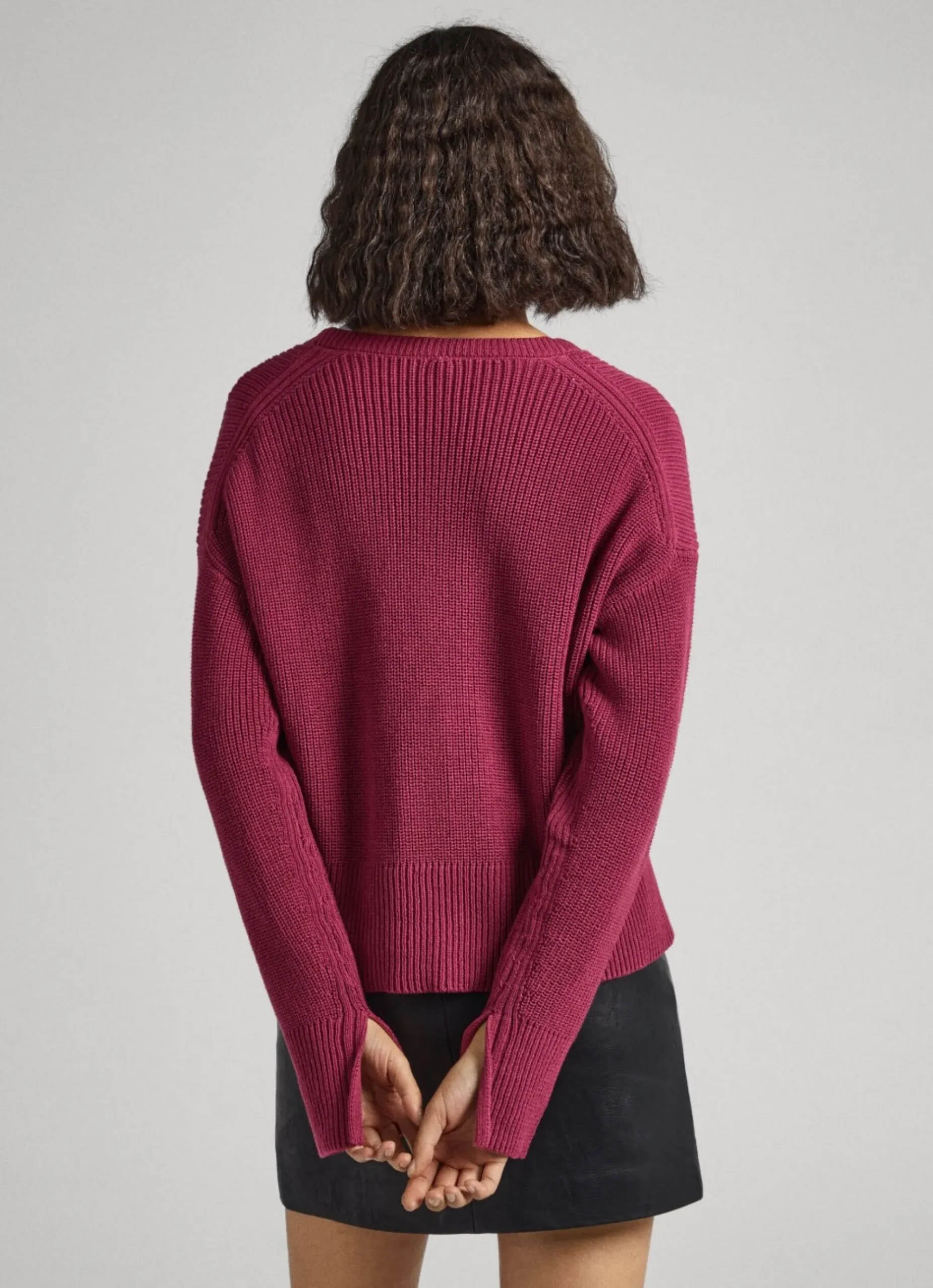 Mulher Pepe Jeans Malhas>Sweater Com Logo Bordado