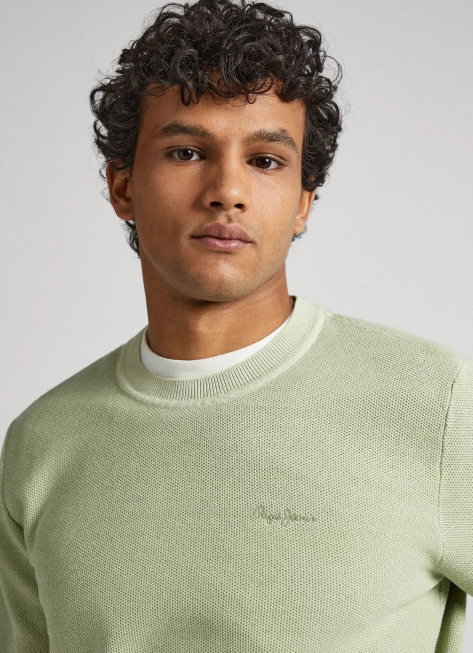 Homem Pepe Jeans Malhas>Sweater Com Logo Estampado