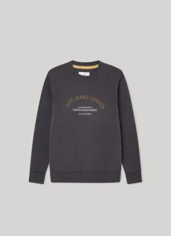 Rapaz Pepe Jeans Sweatshirts E Malhas>Sweater Com Logo Estampado