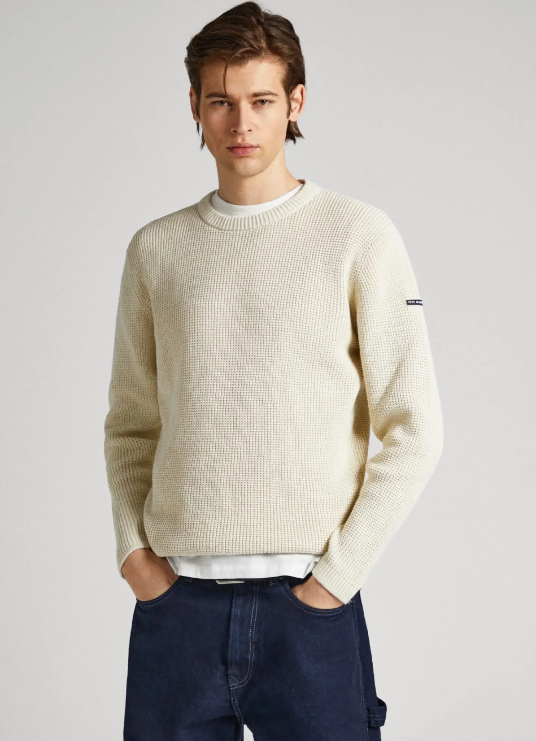 Homem Pepe Jeans Malhas>Sweater De Gola Redonda