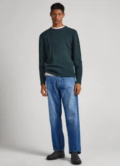Homem Pepe Jeans Malhas>Sweater De Gola Redonda