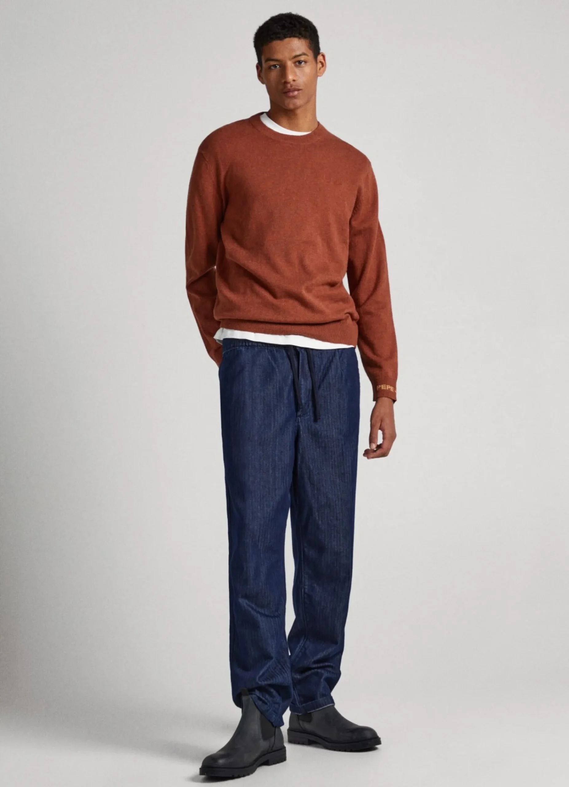 Homem Pepe Jeans Malhas>Sweater De Gola Redonda