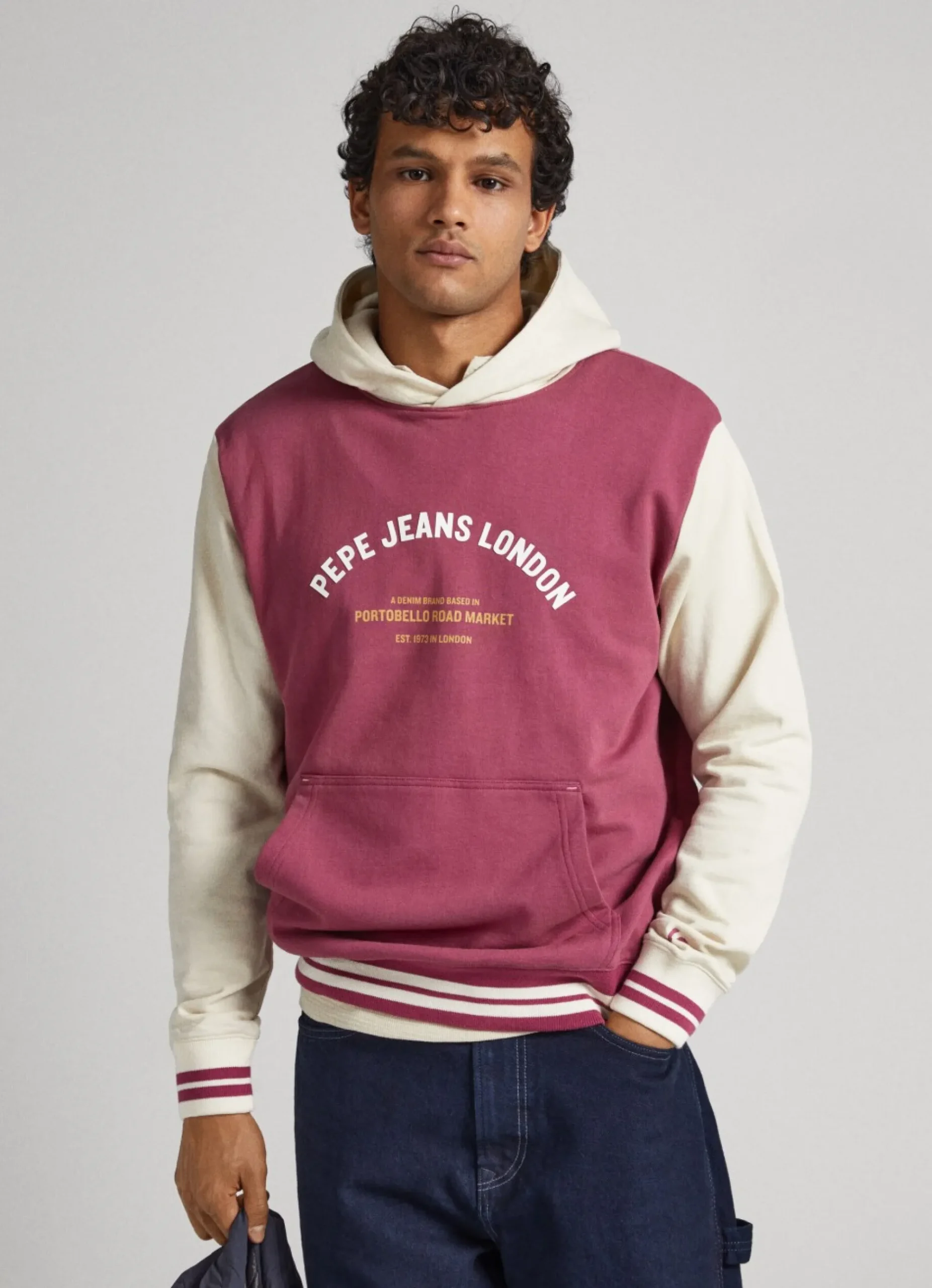 Homem Pepe Jeans Sweatshirts>Sweatshirt Algodao Com Capuz