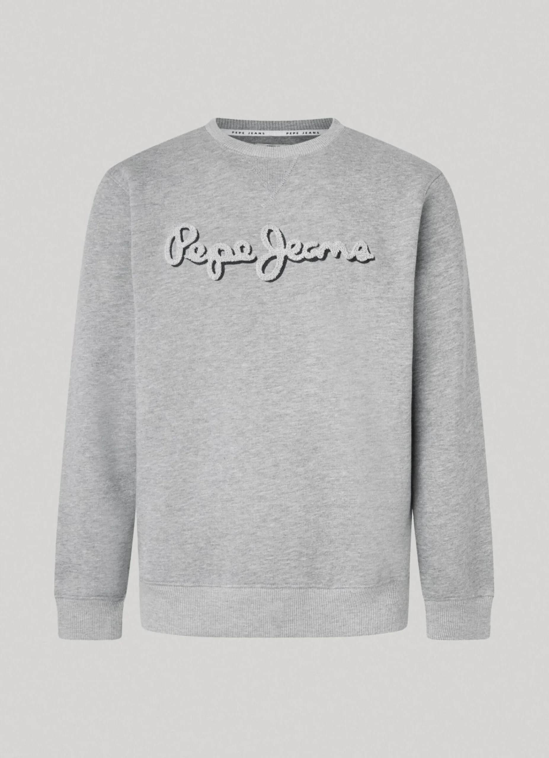 Homem Pepe Jeans Sweatshirts>Sweatshirt Algodao Com Logo Bordado