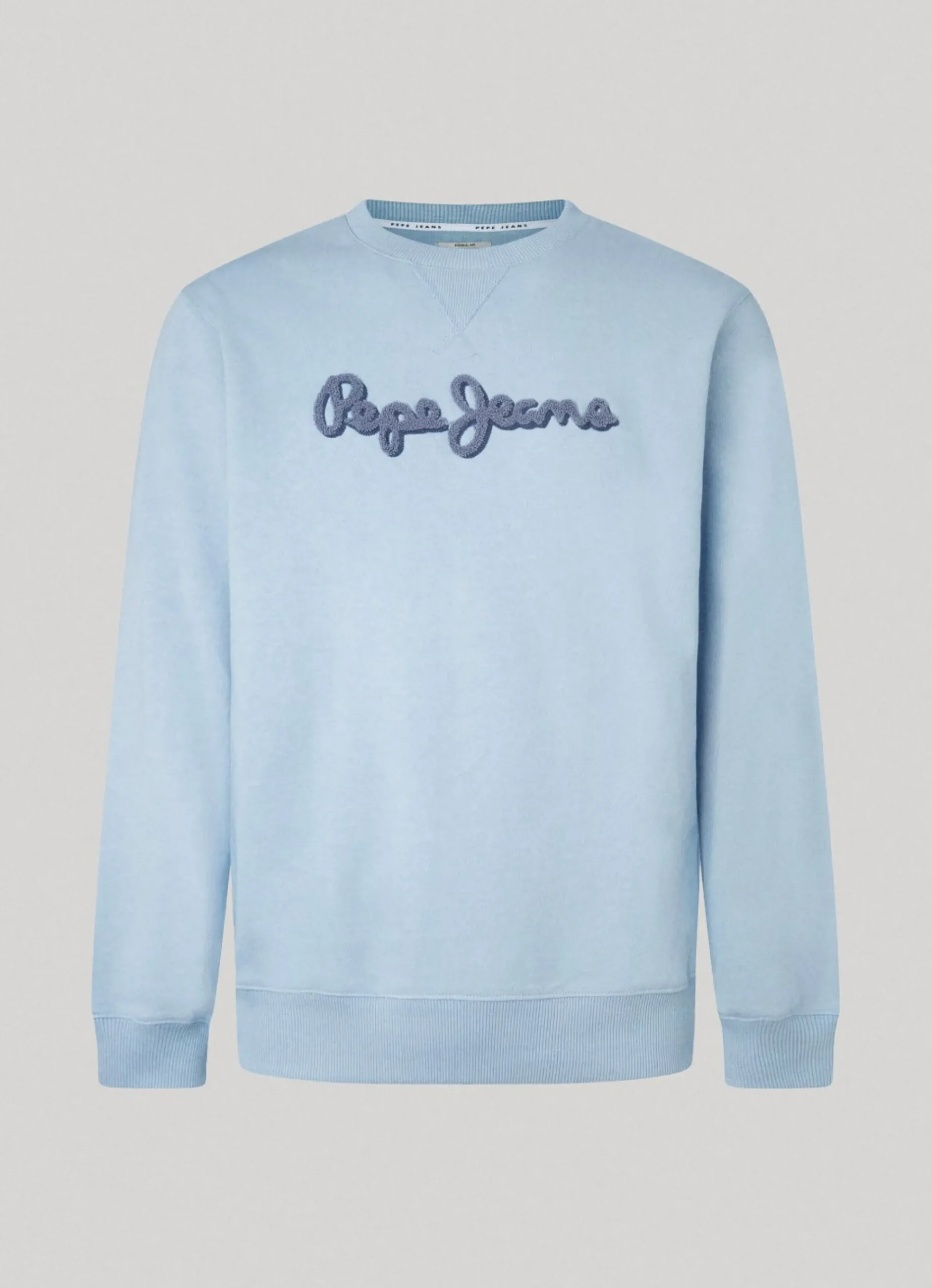 Homem Pepe Jeans Sweatshirts>Sweatshirt Algodao Com Logo Bordado