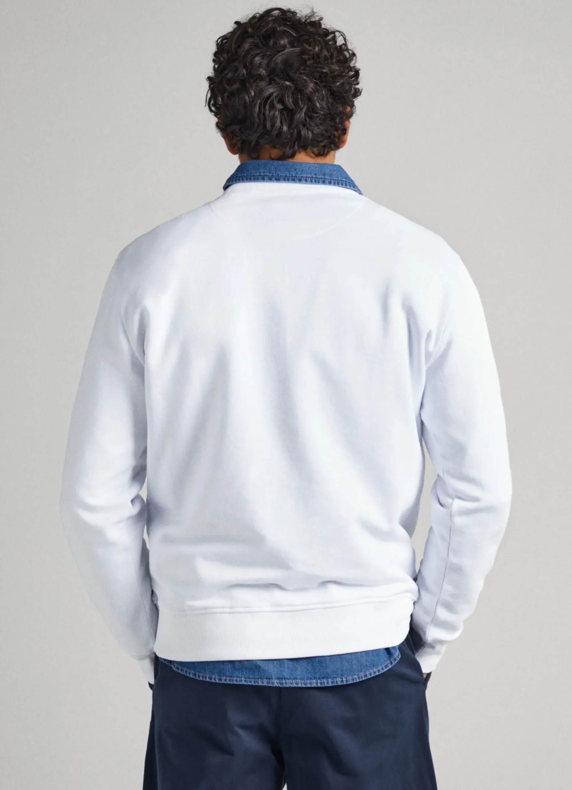 Homem Pepe Jeans Sweatshirts>Sweatshirt Algodao Gola Redonda