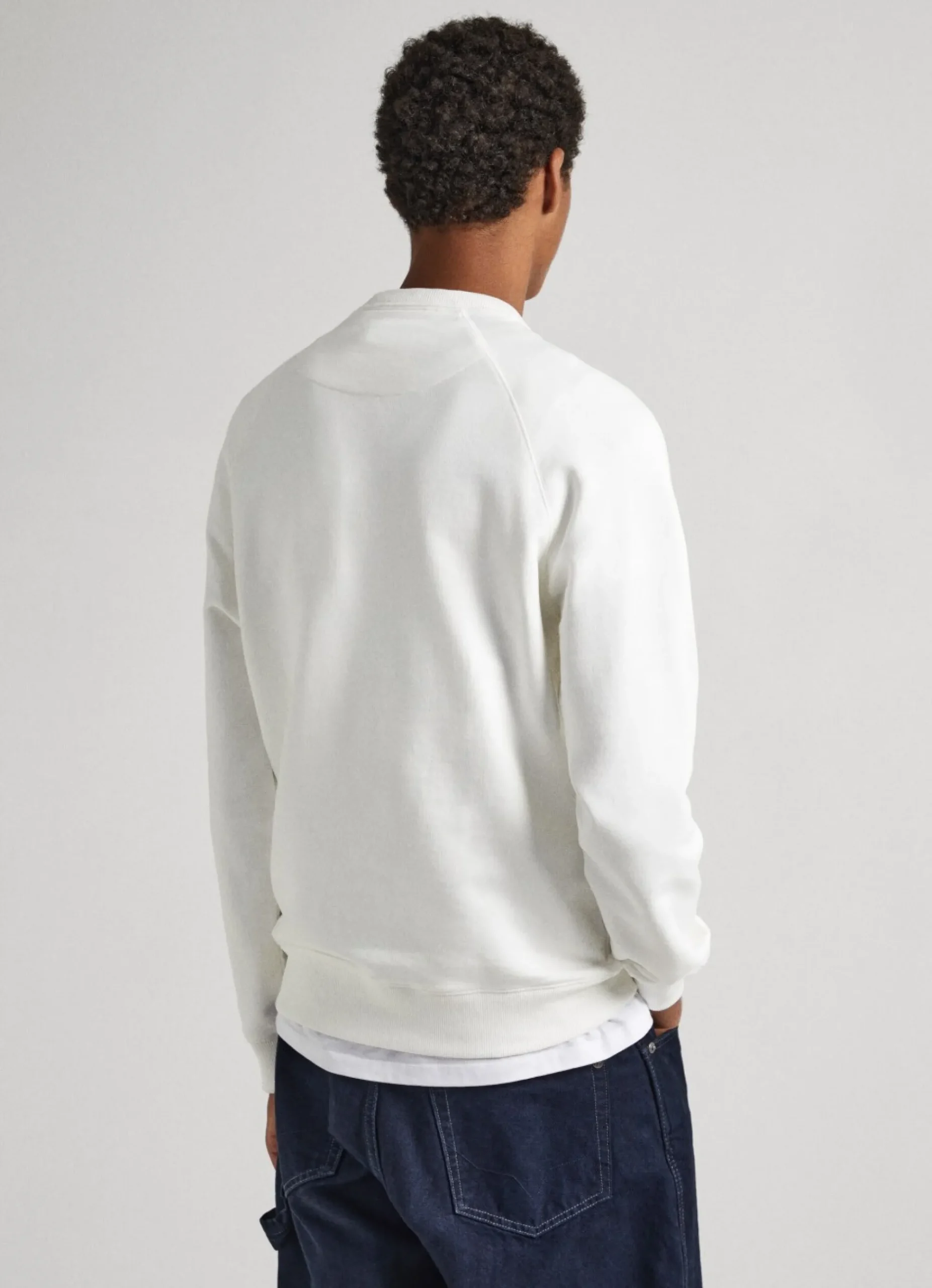 Homem Pepe Jeans Sweatshirts>Sweatshirt Algodao Logo Estampado