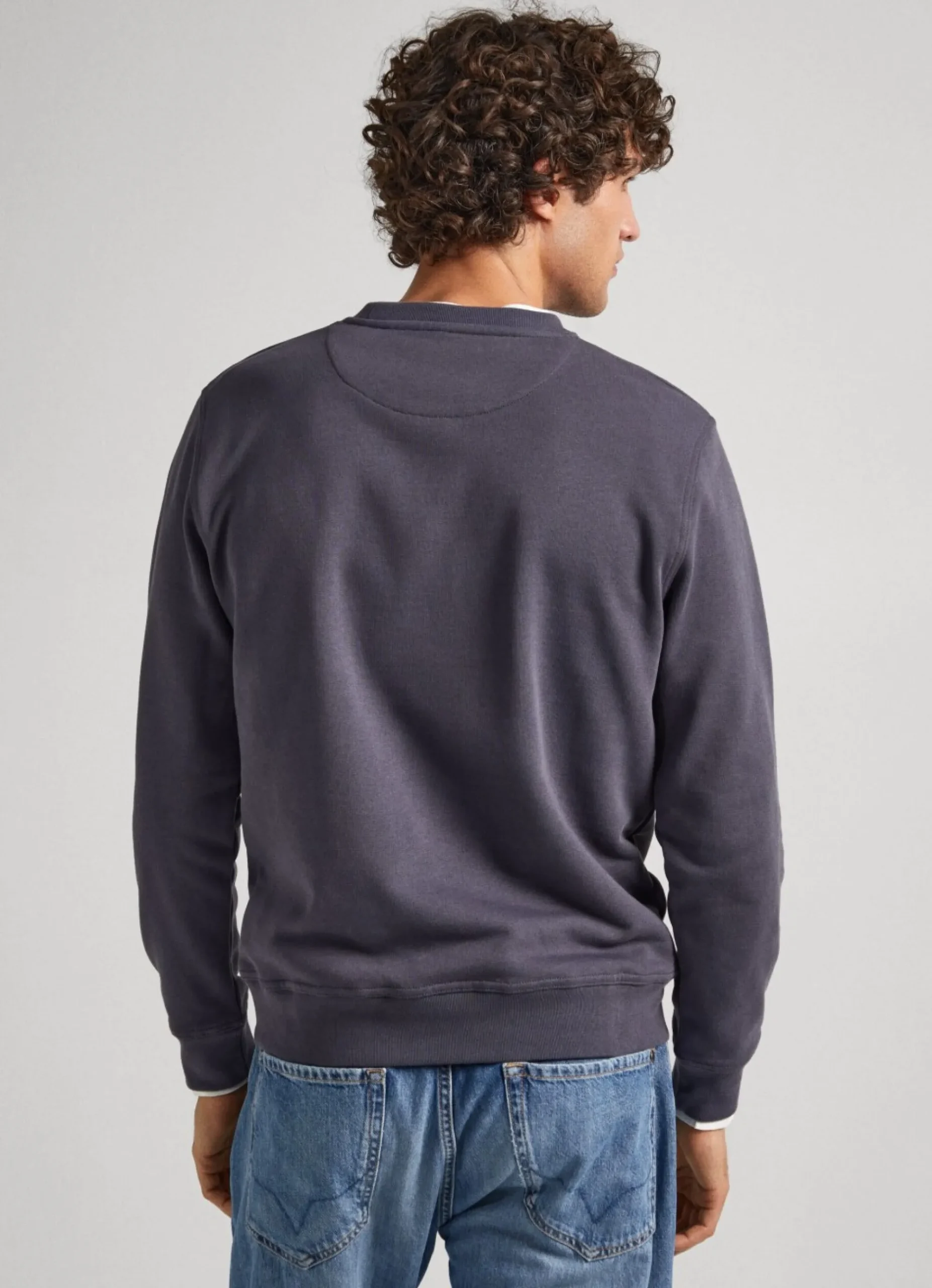 Homem Pepe Jeans Sweatshirts>Sweatshirt Algodao Logo Estampado