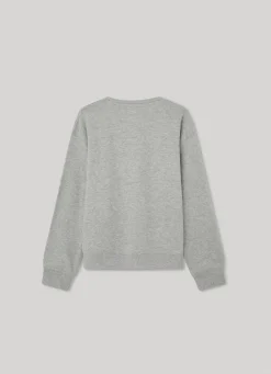 Rapariga Pepe Jeans Sweatshirts E Malhas>Sweatshirt Algodao Logo Estampado