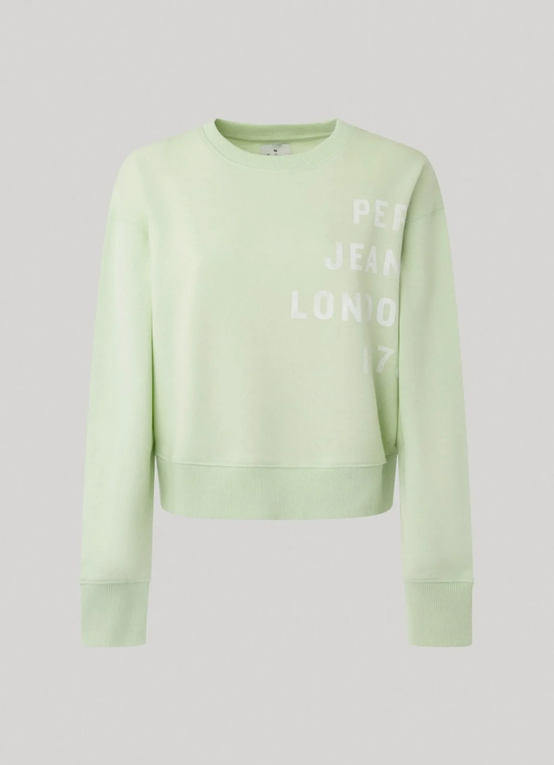 Mulher Pepe Jeans Sweatshirts>Sweatshirt Algodao Logo Estampado