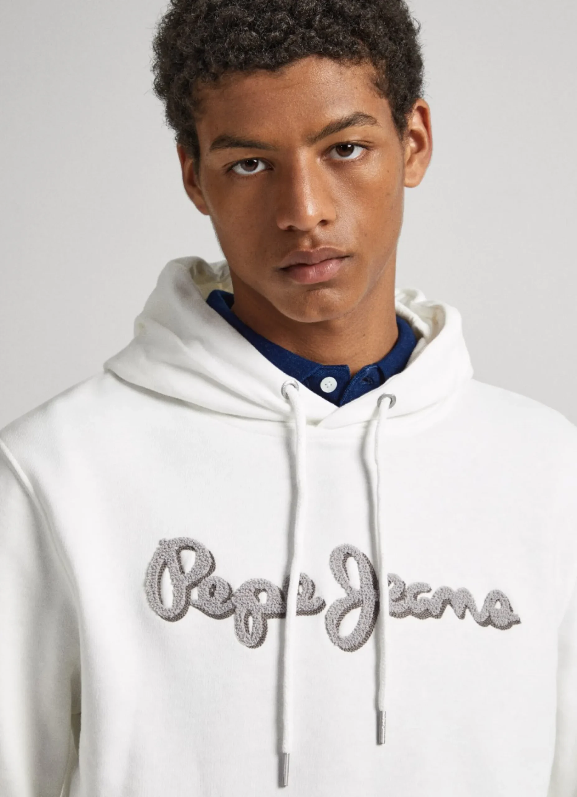 Homem Pepe Jeans Sweatshirts>Sweatshirt Capuz Ajustavel